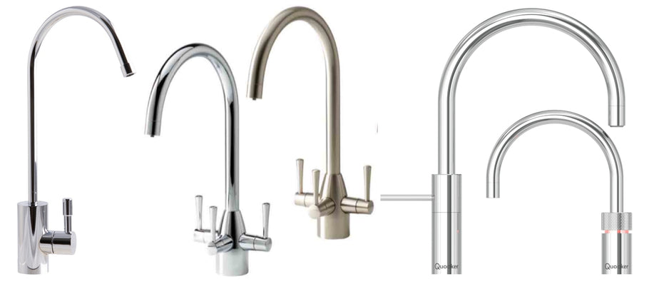 Faucet Taps - 3 way Taps - Quooker Taps. How To Use Them With A Water Softener (Do I need a hard water drinking line?)
