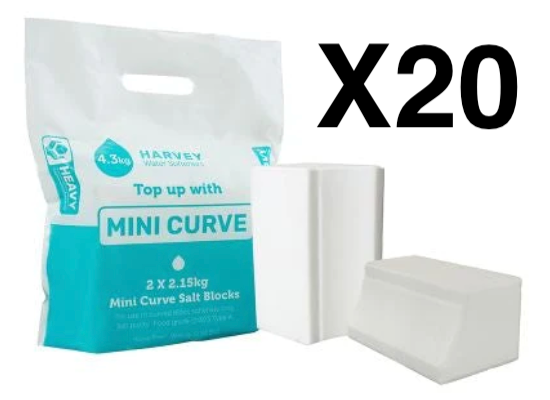 20 Packs of x2 Mini Curved Salt Blocks £3.80 per pack)