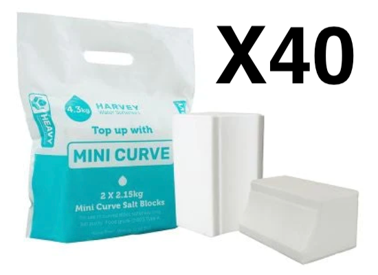 40 Packs of x2 Mini Curved Salt Blocks (£3.60 per pack)