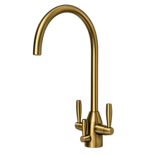 Load image into Gallery viewer, Aquamatic Vapor 3-way tap in Chrome, Brushed Nickel, Brass
