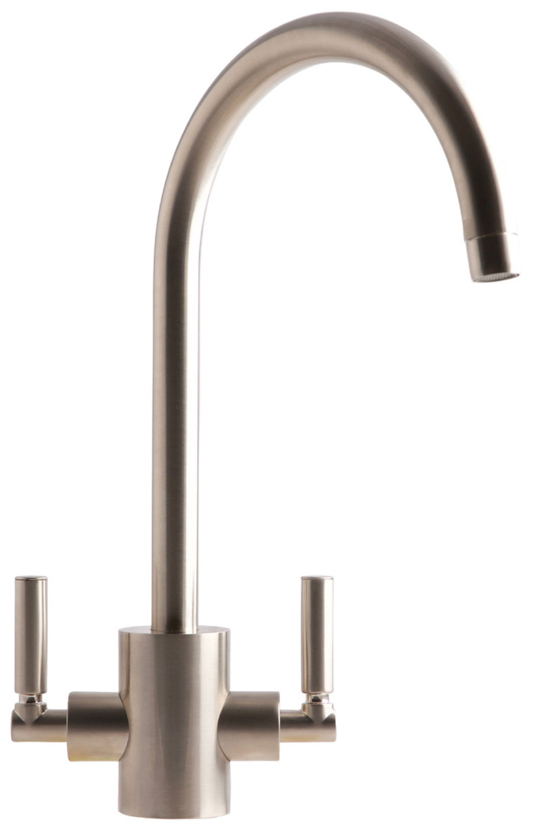 Abode Atlas 3Way Brushed Nickel Water Tap West London Water Softeners